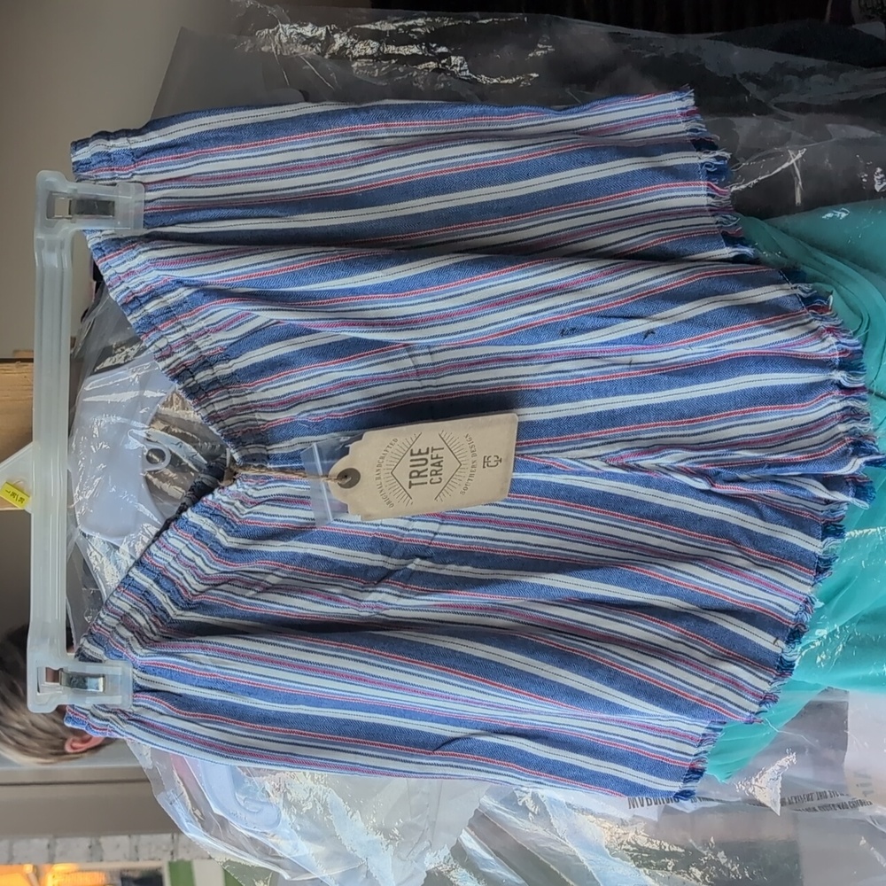 NWT True Craft Multicolor Striped Shorts